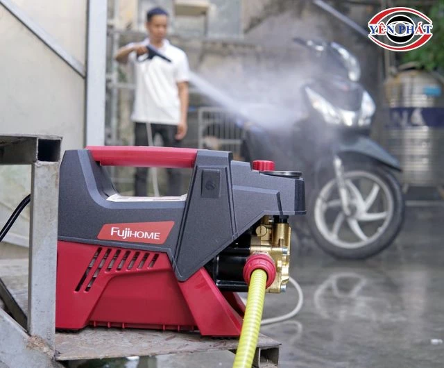 Ứng dụng máy rửa xe Fujihome