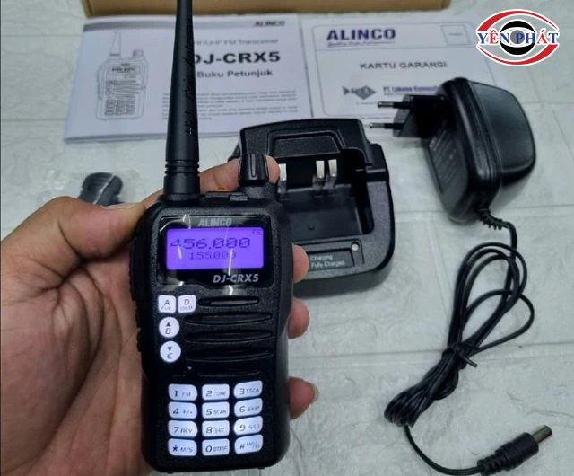 Cách sử dụng bộ đàm Alinco
