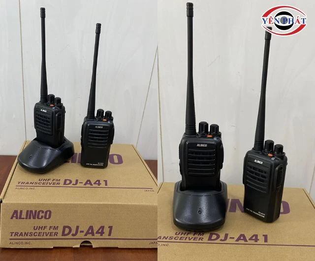 Thương hiệu máy bộ đàm Alinco