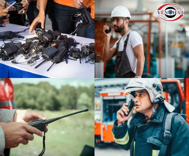 Ứng dụng của bộ đàm Alinco