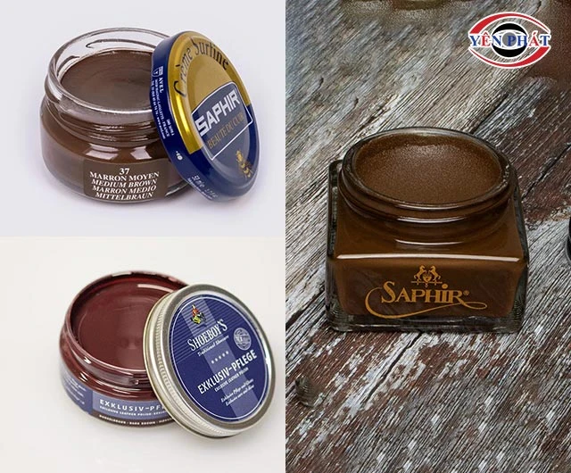 Xi đánh giày kem nâu