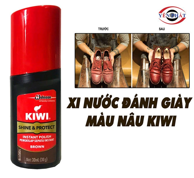 Xi nước màu nâu Kiwi