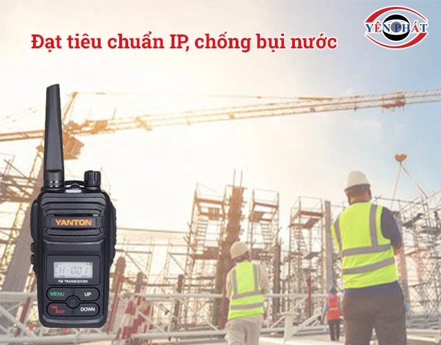 bộ đàm Yanton chống bụi chống nước