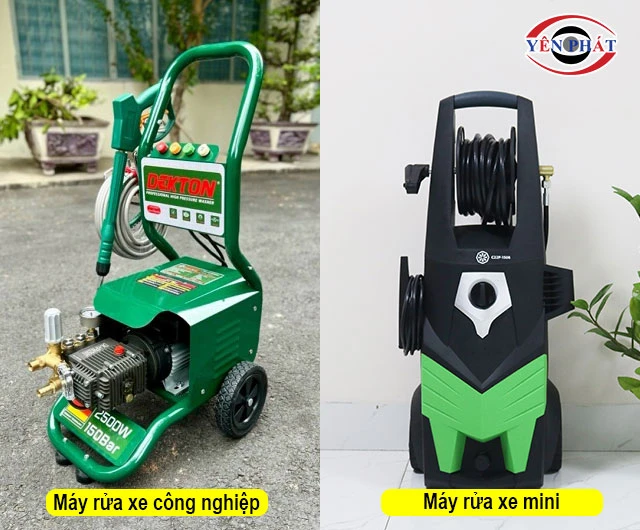 Các loại máy rửa xe phổ biến ở Thanh Hóa