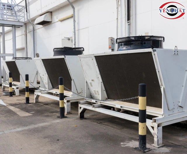Chiller giải nhiệt gió vận hành không cần nước