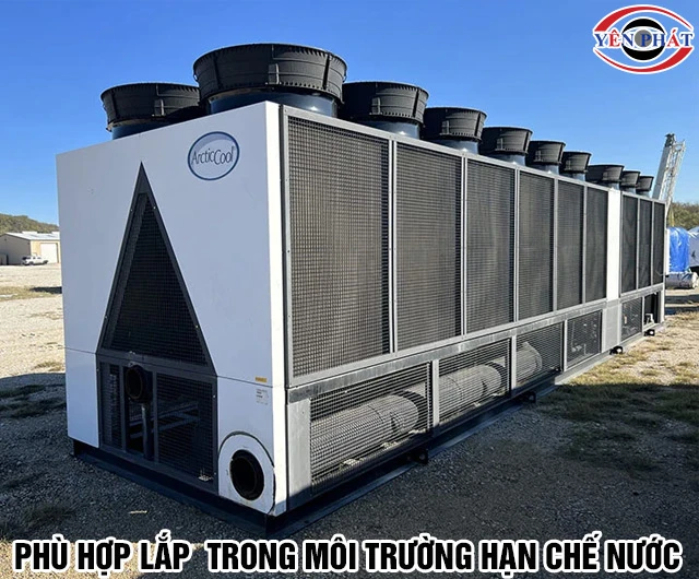 Chiller giải nhiệt gió phù hợp môi trường ít nước