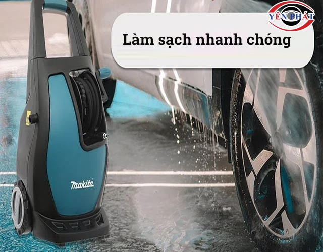 máy rửa xe Makita làm sạch nhanh