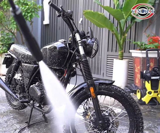 sử dụng máy rửa xe tại Thanh Hóa