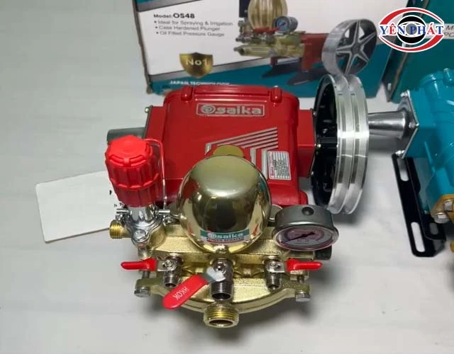 máy rửa xe Saika động cơ khỏe