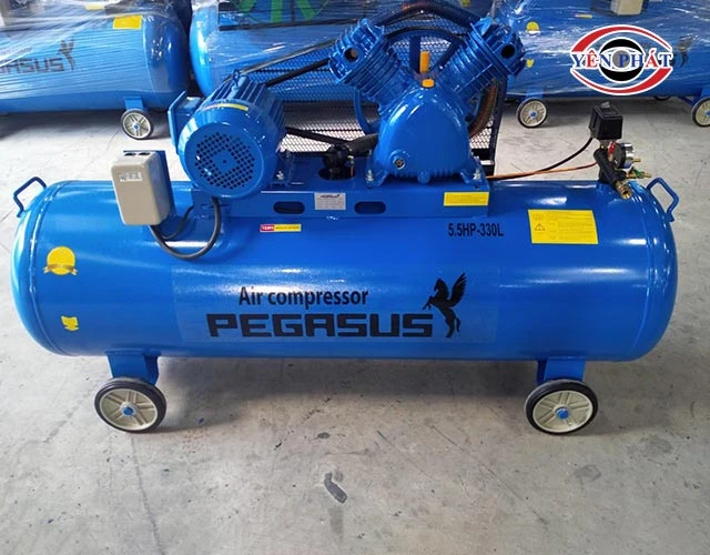 Máy nén khí dây đai Pegasus TM-V-0.6/8-330L