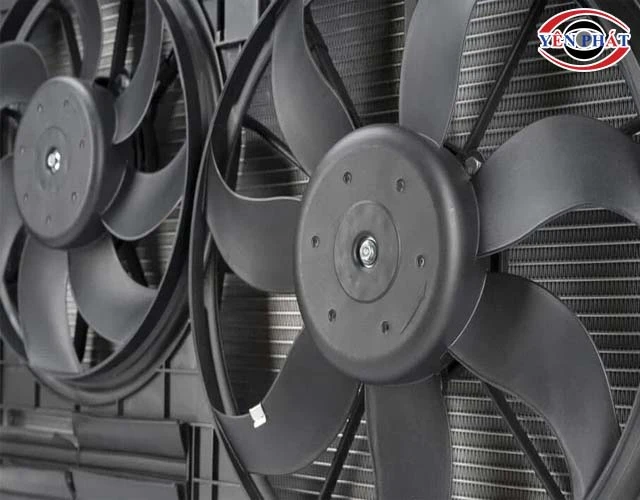 quạt giúp tản nhiệt khí nén