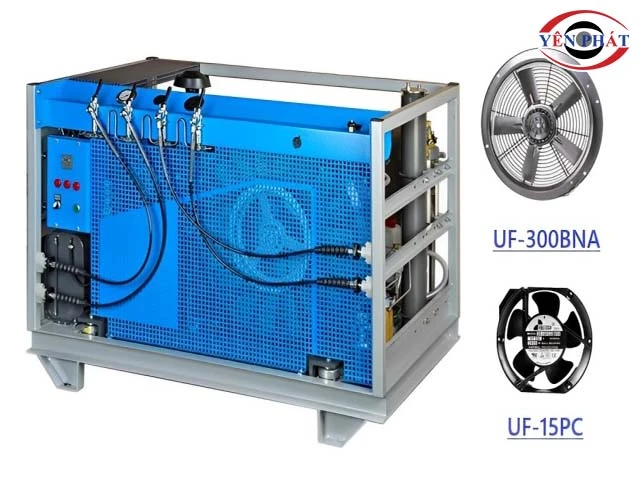 quạt tản nhiệt kiểm soát nhiệt độ