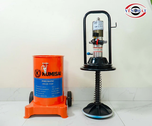 các bộ phận của máy bơm mỡ khí nén