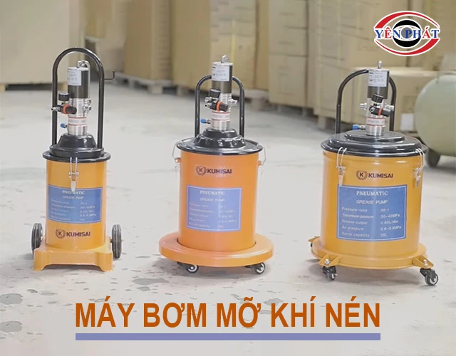Máy bơm mỡ khí nén