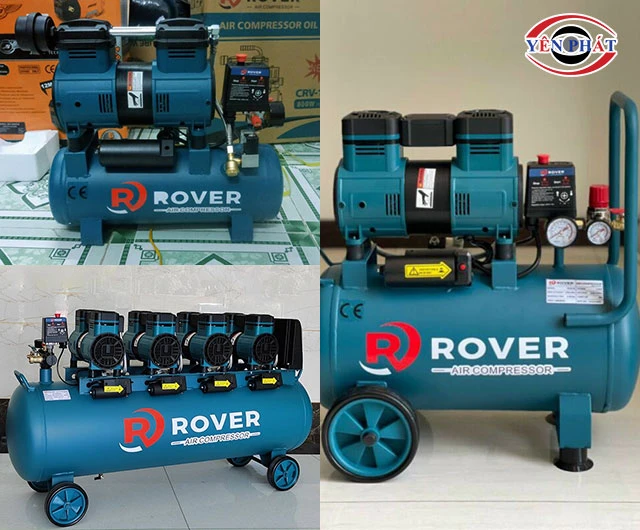 mẫu máy nén khí không dầu Rover