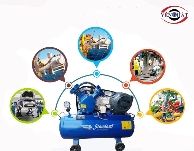 Ứng dụng máy nén khí Standard