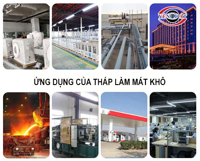 ứng dụng của tháp làm mát khô