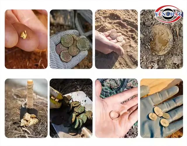 Máy dò kim loại AR944 dò vàng