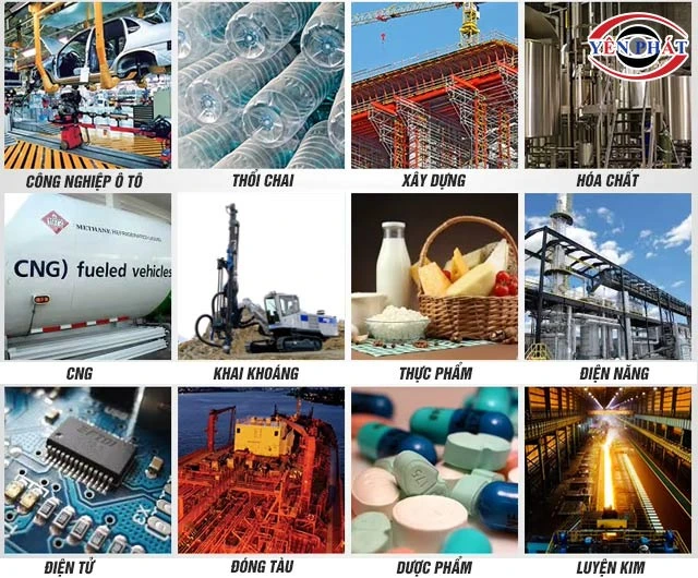 Ứng dụng máy nén khí 40HP