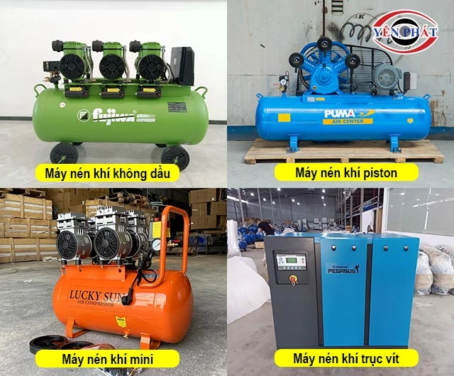 các loại máy nén khí rửa xe