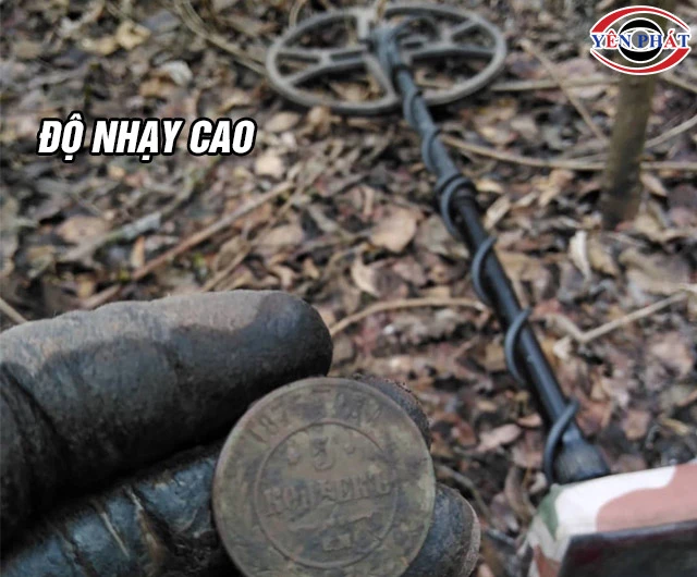 Máy dò kim loại Fisher độ nhạy cao