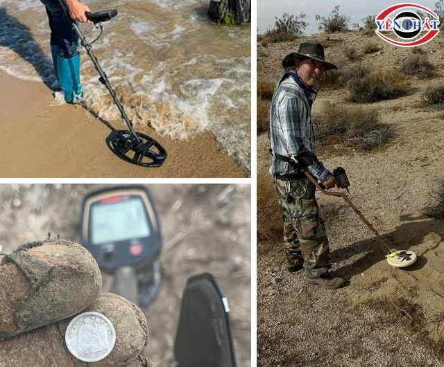 Ứng dụng máy dò kim loại Fisher