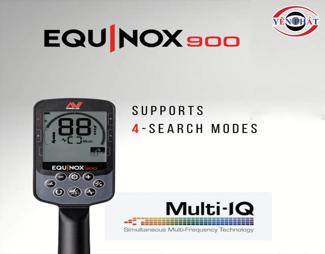 màn hình Máy dò kim loại Equinox 900
