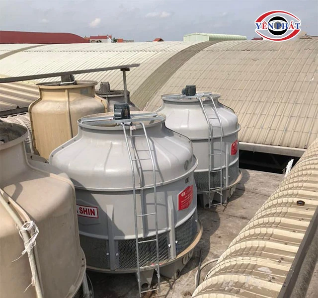 Tháp giải nhiệt Tashin Ổn định, vận hành nhẹ nhàng, ít ồn