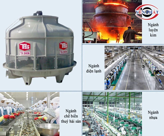 Ứng dụng của tháp giải nhiệt Tashin