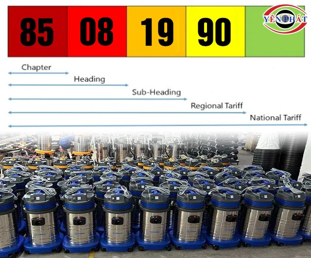 HS Code của máy hút bụi công nghiệp:  Vai trò, Cách tra cứu
