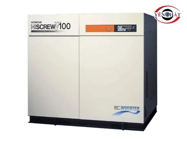 Máy nén khí 100kW Hitachi Hiscrew100 vận hành mạnh mẽ