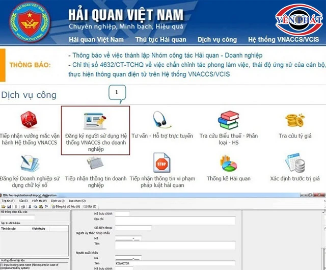Tra HS Code của máy hút bụi công nghiệp bằng VNACCS
