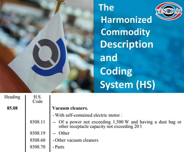 Tra HS Code của máy hút bụi công nghiệp bằng WCO