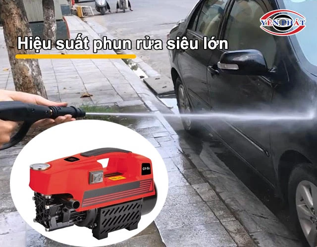 máy rửa xe Gongyi xịt rửa mạnh