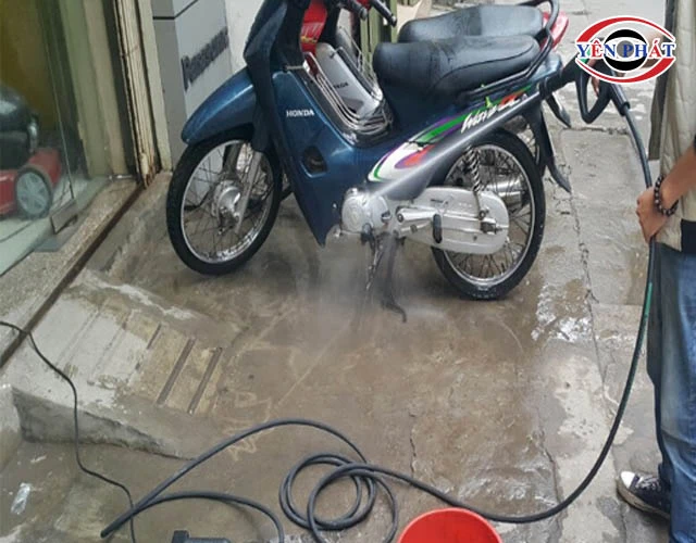 sử dụng máy rửa xe Gongyi
