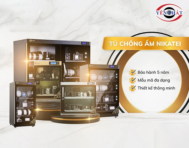 thương hiệu tủ chống ẩm Nikatei