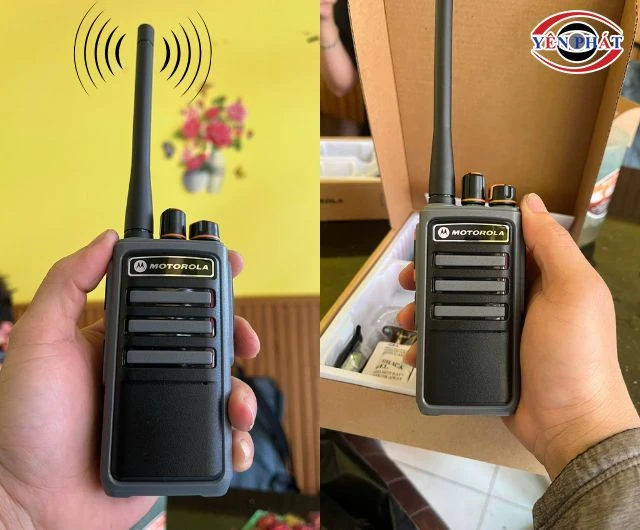 Chọn công suất bộ đàm Motorola