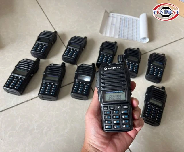 Nhu cầu sử dụng bộ đàm Motorola