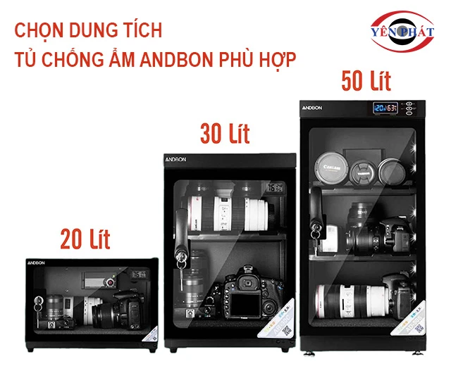 chọn tủ chống ẩm Andbon phù hợp