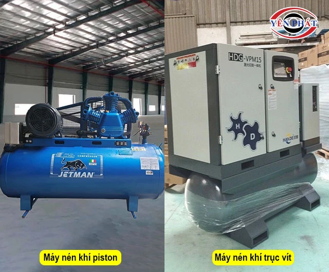 phân loại máy nén khí 400L theo nguyên lý vận hành