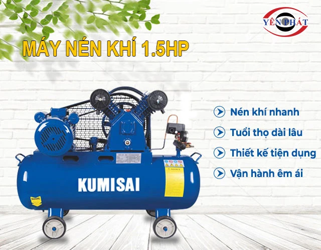 ưu điểm của máy nén khí 1.5HP