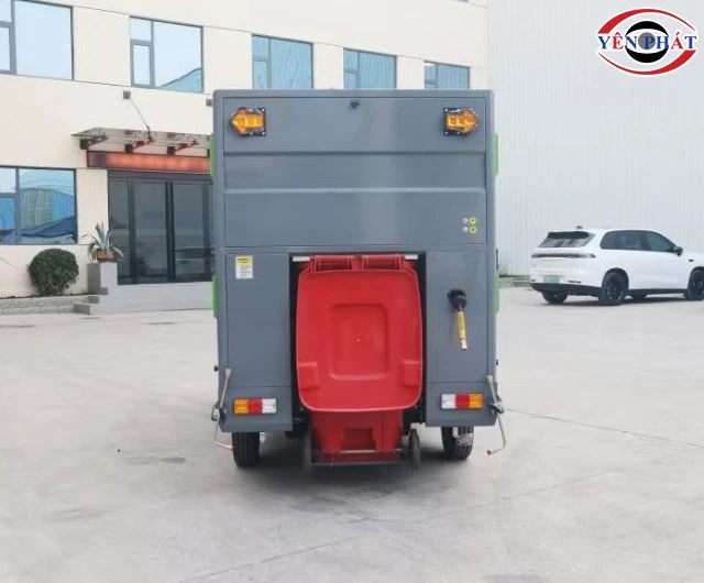 Thùng rác xe quét rác Kumisai KMS-S14