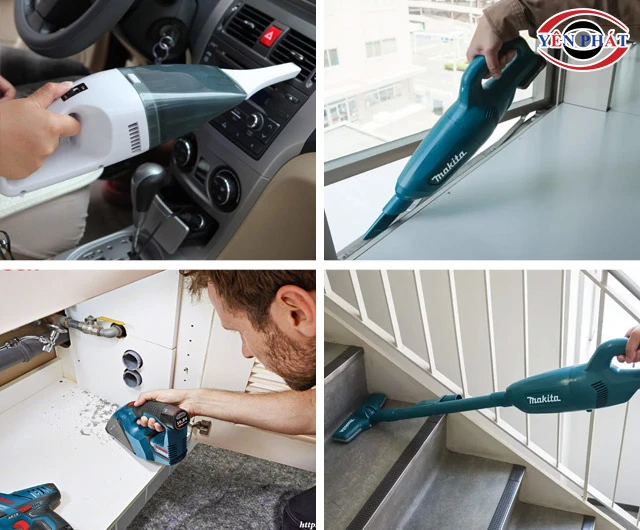 Ứng dụng máy hút bụi 12V