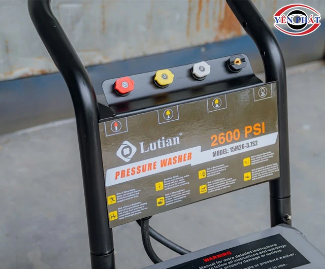 Béc phun máy rửa xe áp lực cao Lutian 2600PSI 15M26-3.7S2