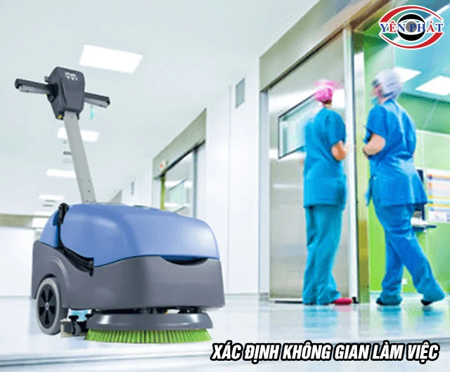 Chọn máy chà sàn cho bệnh viện
