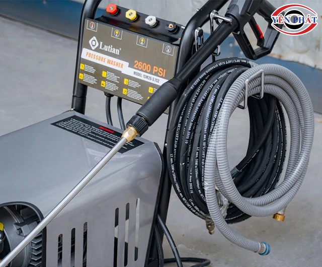 Dây phun máy rửa xe áp lực cao Lutian 2600PSI 15M26-3.7S2