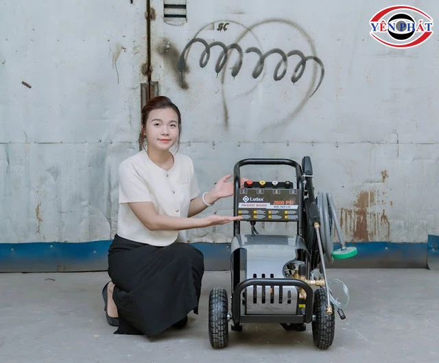 máy rửa xe áp lực cao Lutian 2600PSI 15M26-3.7S2