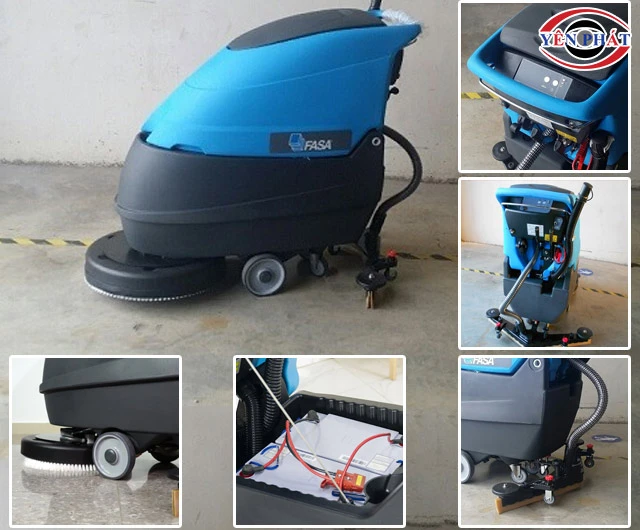 Cấu tạo máy chà sàn Fasa