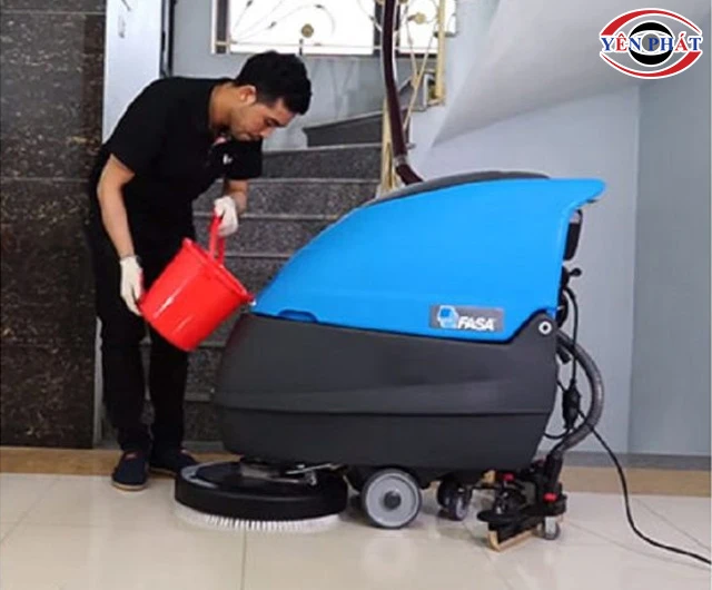Tiết kiệm điện - nước máy chà sàn Fasa