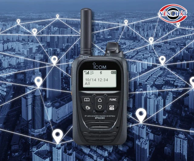 bộ đàm Icom kết nối siêu nhanh